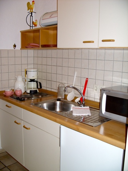 Küchenzeile Beispiel Appartements Hotel Haus Stallmeister